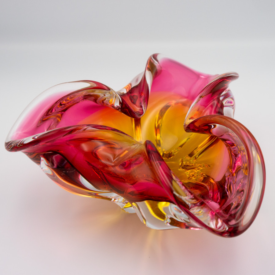 Schwere Glasschale